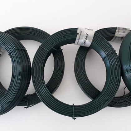 ARAME VERDE GALVANIZADO REVESTIDO ANCORA BWG 20