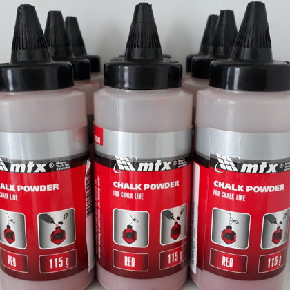 PO DE GIZ VERMELHO, 115 G, PARA LINHA-MTX