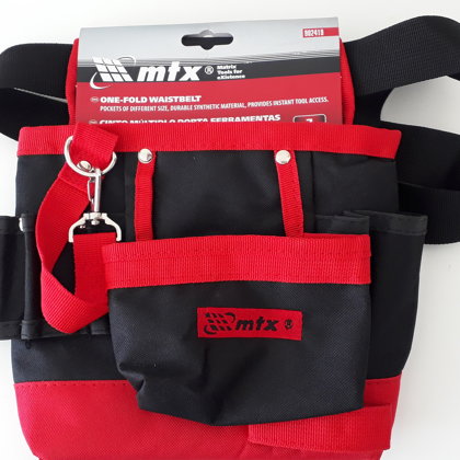 CINTO + BOLSA COM 7 BOLSOS PARA FERRAMENTAS-MTX