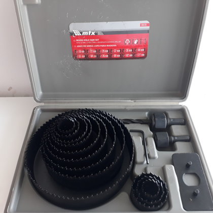 JOGO DE SERRA COPO 12 PEÇAS MTX