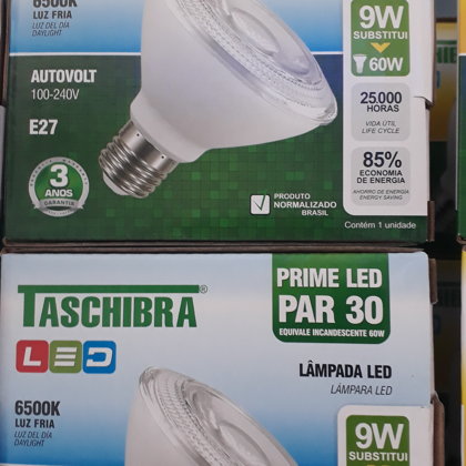 LAMP LED PAR 30 3000K/6500K E-27 TASCHIBRA