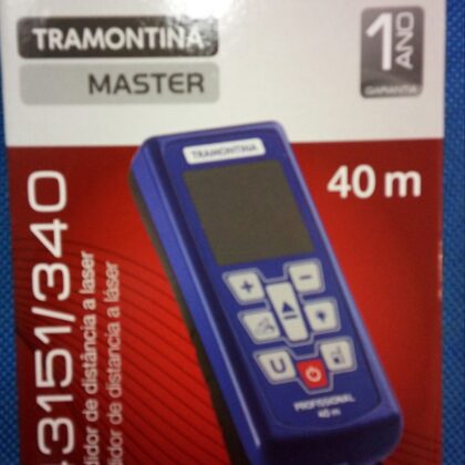 Trena a laser 40m Tramontina