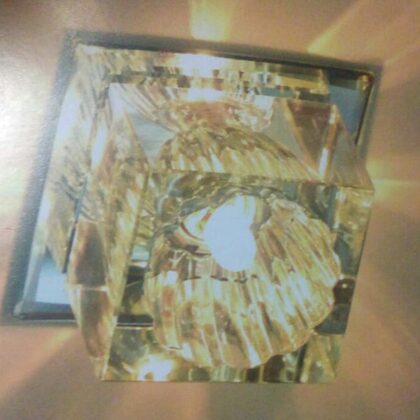 Spot de embutir de cristal ADN+