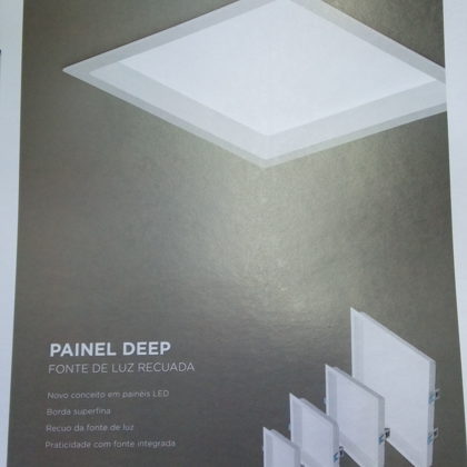 Painel recuado luz profunda Stella