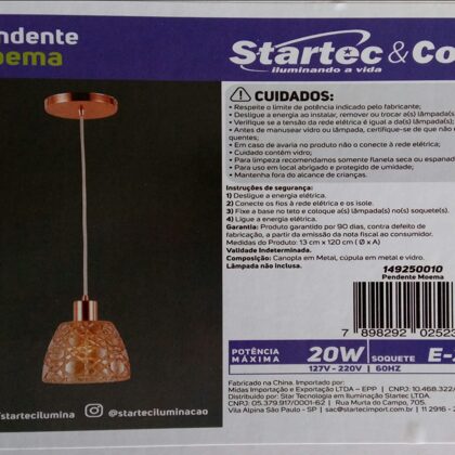 Pendente Moema para balcão 