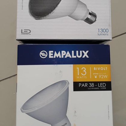PAR 38 LED BIVOLT 13W 6500K E 3000K E27 EMPALUX